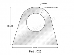 D-26 D shaped Silicone Gasket and Strips.png