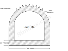D-4 D Shaped Silicone Rubber Gasket & Seals.png