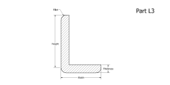 Part L3 - L shaped Gaskets and Rubber Seals