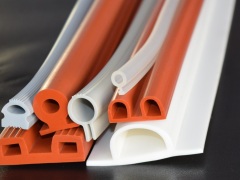 Double bulb seals - Silicone extrusion