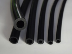Silicone extrusion conductive tubing