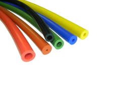 Silicone rubber tubing