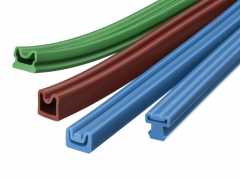 Inflatable seals extruded rubber seals
